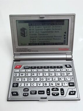 Franklin Merriam-Webster Electronic Spanish-English Dictionary - Black